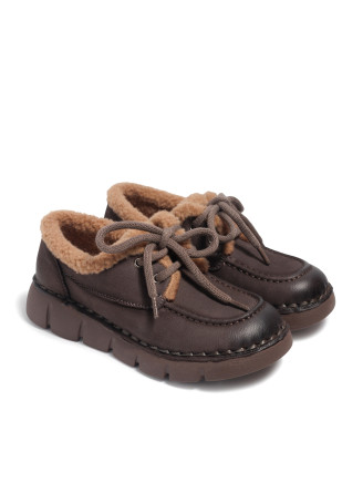 Brown suede shoes 5084 VECHOROVA