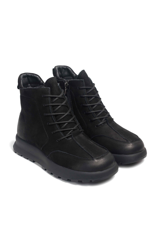 Black Suede Boots 5106 Vechorova - photo 1
