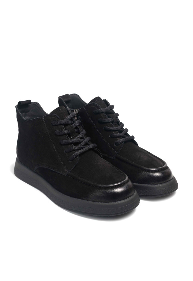 Black suede boots 5114 VECHOROVA - photo 1