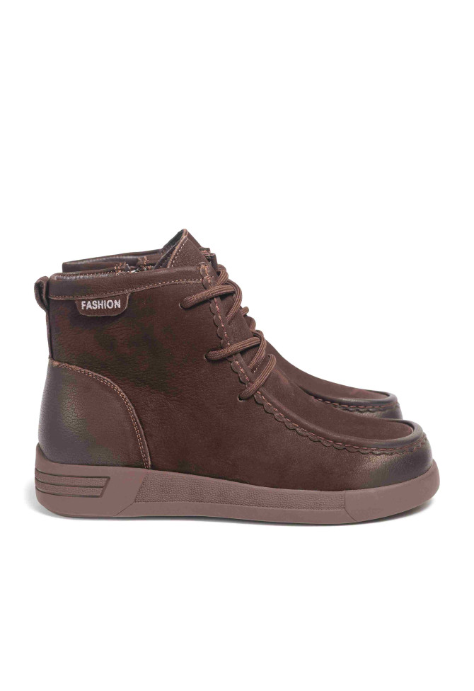 Brown suede boots 5146 VECHOROVA - photo 2